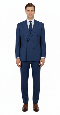 Pistoia, Modern Fit, Pure Wool Suit by Tiglio Luxe TS4066/2