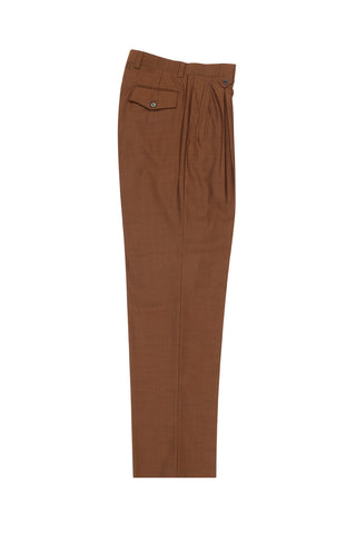 Rust Wide Leg, Wool Dress Pant 2586/2576 by Tiglio Luxe 876601/4108