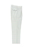 Bone color with mint green windopane, Wide Leg Wool Dress Pant 2586/2576 by Tiglio Luxe CQ207/27/1