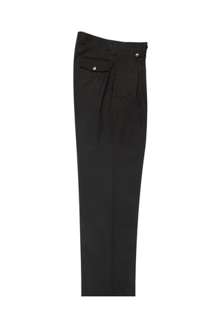 Dark Olive, Wide Leg Wool Dress Pant 2586/2576 by Tiglio Luxe FT1209/2