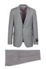 Porto Heather gray, Slim Fit, Pure Wool Suit by Tiglio Luxe - E09063/26