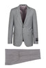 Porto Heather gray, Slim Fit, Pure Wool Suit by Tiglio Luxe - E09063/26