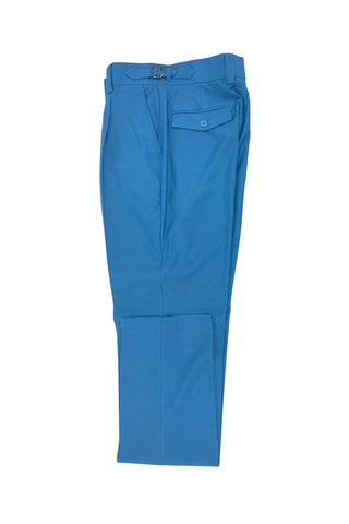 TIG4504/8 Semi-Wide Leg Wool Marbella Dress Pant by Tiglio Lux