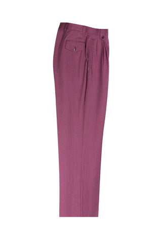 Raspberry Wide Leg Wool Dress Pant 2586/2576 by Tiglio Luxe TS6093/2