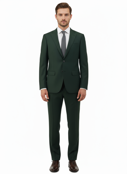 Porto, Slim Fit, Pure Wool Suit by Tiglio Luxe TIG4186