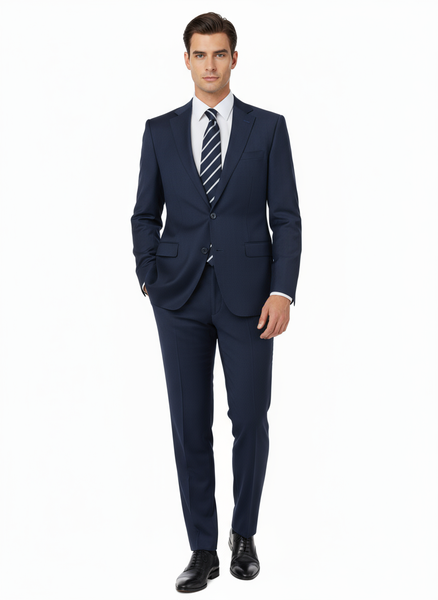 Novello, Modern Fit, Pure Wool Suit by Tiglio Luxe TS4066/2