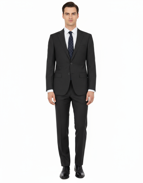 Porto, Slim Fit, Pure Wool Suit by Tiglio Luxe TIG1010