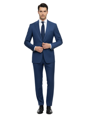 Barbaresco, Slim Fit, Pure Wool Suit by Tiglio Luxe TS4066/2