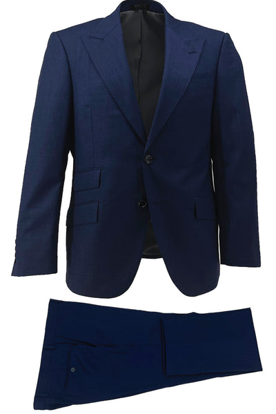 Terrano, Slim Fit, Pure Wool Suit by Tiglio Luxe TIG4002