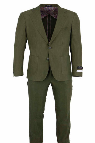 Veneto THP Linen Stretch Slim Fit Half Lined Suit by Tiglio Luxe TL4010