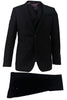 Porto Slim Fit, Pure Wool Suit & Vest by Tiglio Luxe TIG1001