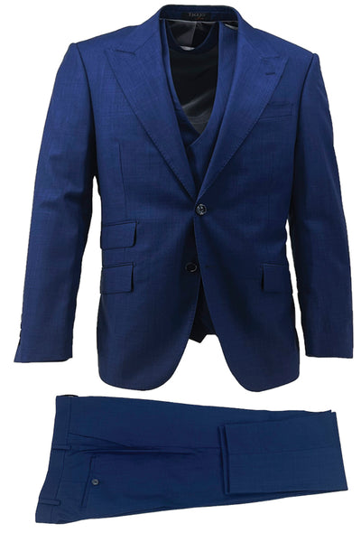 Prosecco Modern Fit, Pure Wool Suit & Vest by Tiglio Luxe TS4066/2