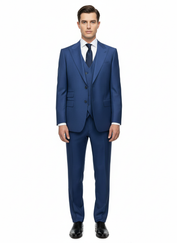 Prosecco Modern Fit, Pure Wool Suit & Vest by Tiglio Luxe TS4066/2