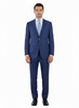 Novello F.Blue, Modern Fit, Pure Wool Suit by Tiglio Luxe