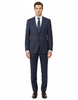 Novello Blue Birdseye, Modern Fit, Pure Wool Suit by Tiglio Luxe IDM7018/9