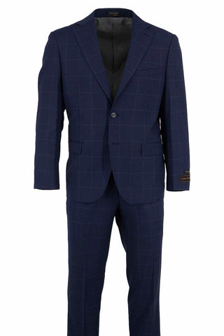 Dolcetto Modern Fit, Pure Wool Suit by Tiglio Luxe TL4082