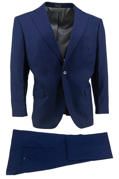 Porto, Slim Fit, Pure Wool Suit by Tiglio Luxe TL2550