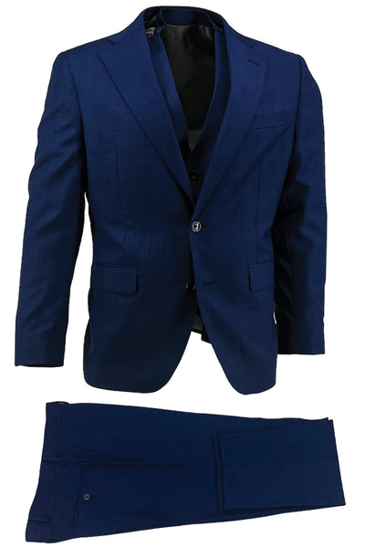 Dolcetto Suit and Vest, Modern Fit, Pure Wool by Tiglio Luxe TS4066/2