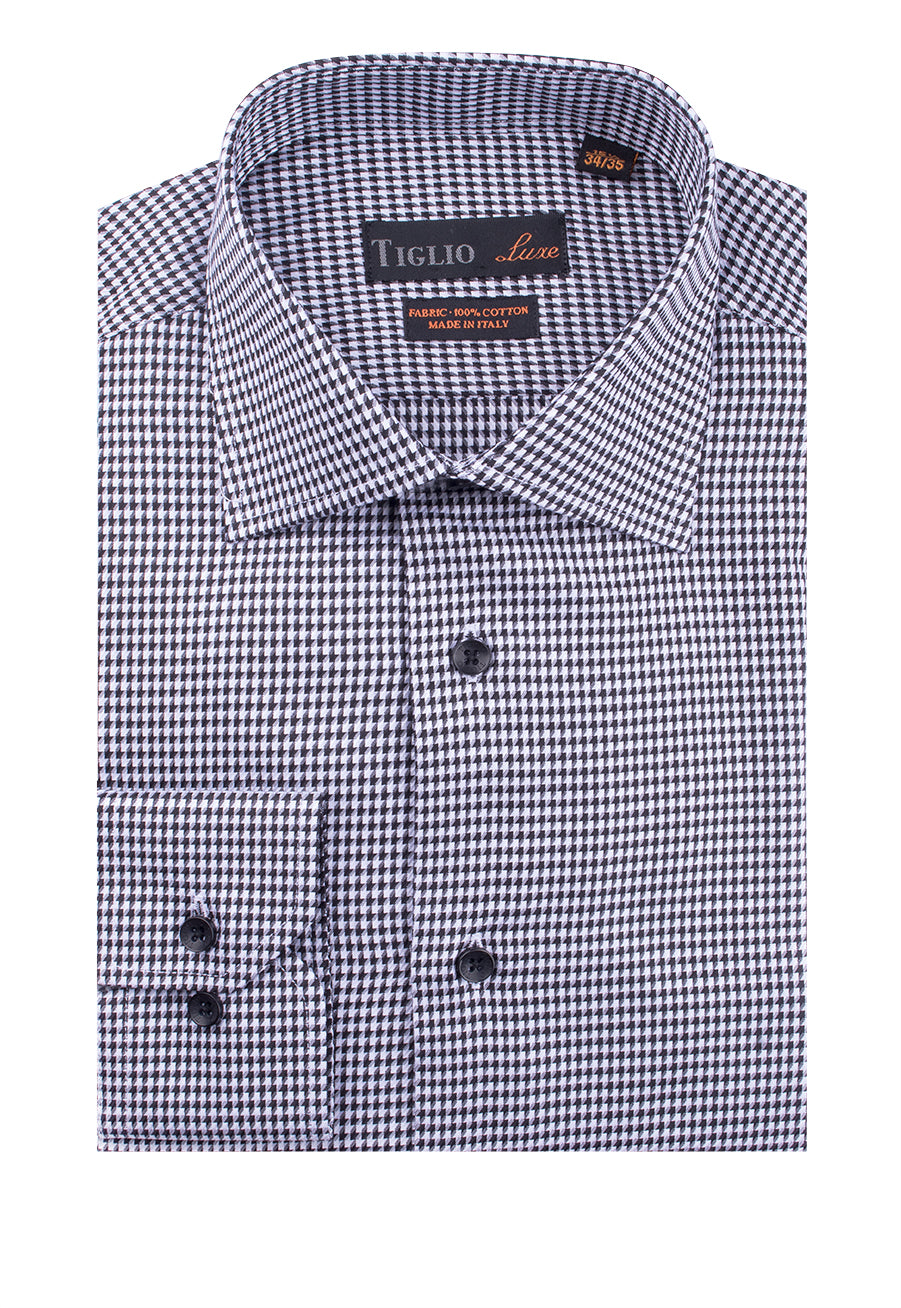 barrel cuff dress shirt Royal Oxford Barrel Cuff Regular Fit Dress Shirt in White by David Donahue 17 / 34/35 / White