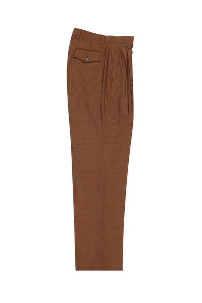 Rust Wide Leg, Wool Dress Pant 2586/2576 by Tiglio Luxe 876601/4108