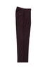 Burgundy Wide Leg Wool Dress Pant 2586/2576 by Tiglio Luxe