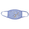 Sky Blue with Shining Stars Face Mask
