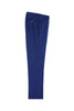French Blue Flat Front Slim Fit Wool Dress Pant 2564 by Tiglio Luxe