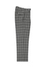 Gray with black check, Wide Leg Wool Dress Pant 2586/2576 by Tiglio Luxe LV734.7764/400