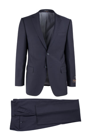 Novello Navy, Modern Fit, Pure Wool Suit by Tiglio Luxe TIG1002