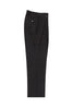 Dark Brown with Chocolate Windowpane Wide Leg, Wool Dress Pant 2586/2576 by Tiglio Luxe R7413/4