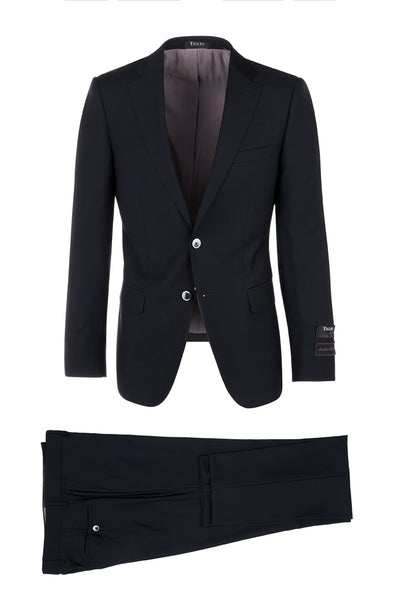 Porto, Slim Fit, Pure Wool Suit & Vest by Tiglio Luxe TIG 1002