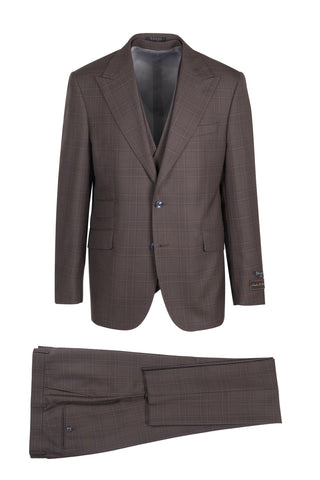 Prosecco Modern Fit, Pure Wool Suit & Vest by Tiglio Luxe TL13997/3