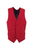 Red Marbella Semi-Wide Leg, Pure Wool Suit & Vest by Tiglio Rosso