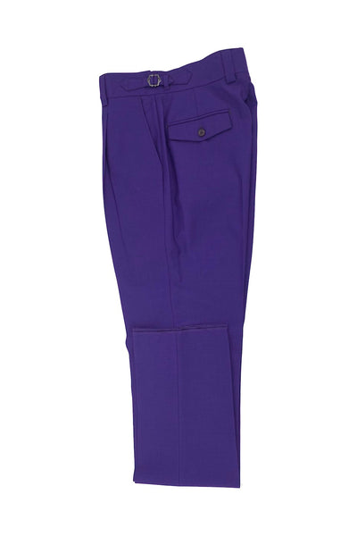 TIG4504/3 Semi-Wide Leg Wool Marbella Dress Pant by Tiglio Lux